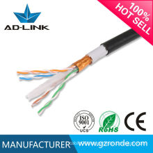 1000FT Cat6 Outdoor Shielded FTP Cable Rated With Drain Wire